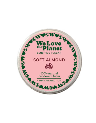 Deodorant natural cu migdale Soft Almond 35g, WLTP