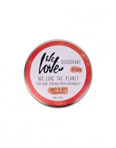 Deodorant natural cu shea si cocos Sweet Soft 48 g, We Love The Planet